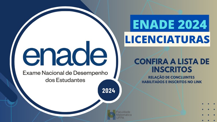 Lista de Inscritos Enade 2024